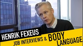 Henrik Fexeus  Arbetsintervju amp Kroppsspråk Job Interviews and Body Language ENGSUB [upl. by Abert]