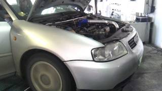 Audi A3 18T FWD 330 hp 400 Nm Madness Motorsport ECU and dyno [upl. by Colleen]