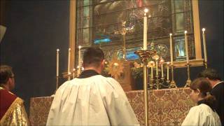 Benediction of the Blessed Sacrament [upl. by Danice]