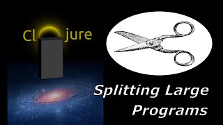 Learn Clojure – Splitting Large Programs [upl. by Ylehsa]