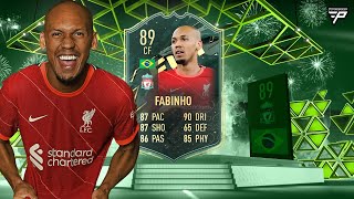 خرااافي يا جماعة 😱  تجربة بطاقة Fabinho الجديدة كمهاجم  فيفا ٢٢ [upl. by Billy]