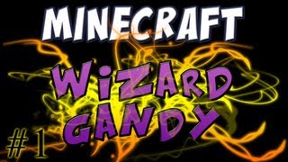 Minecraft  The Wizard Gandy Part 1 Enter the Wizard [upl. by Alehcim34]