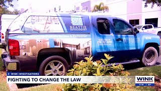 WINK INVESTIGATES Beattie Development homeowners call on state to change construction laws [upl. by Nilknarf718]