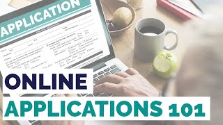 How To Fill Out Online Job Applications [upl. by Eissalc609]