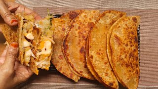 Crispy Wheat Flour Tacos  Healthy Potato Tacos  Breakfast Recipe [upl. by Calica]