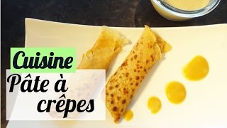 La pâte à crêpes au lait davoine  Recette minceur [upl. by Philander662]