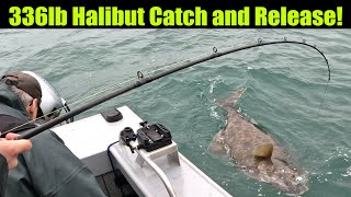 336lb Halibut Catch and Release Alaskan Halibut Fishing  Petersburg Alaska JULY 2024 halibut [upl. by Caresa610]