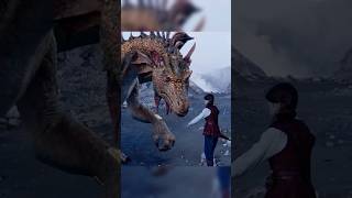 Dragon Attack On Gold Stealers youtubeshorts movieexplainedinhindi movierecap [upl. by Eornom]