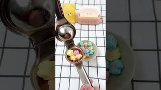 Colorful marshmallows and lemon squeezers asmr shorts lemon [upl. by Inohtna]