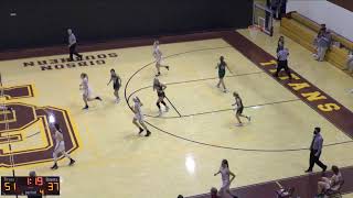 Gibson Southern vs Vincennes Lincoln Varsity Womens Basketball [upl. by Elcarim974]