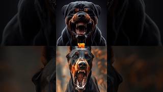 Rottweiler VS Doberman VS Pitbull youtubeshorts [upl. by Mendy]