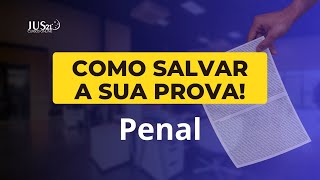 Como salvar sua prova de PENAL  Maurício Gieseler [upl. by Ahsaercal733]