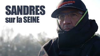 Pêche du sandre sur la seine en hiver  immersion avec Samir Kerdjou et Charlie Couchoud [upl. by Atirys]