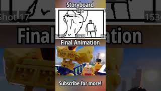 PART 2 Lego Gigachad Storyboard VS Final Behind The Scenes lego animation behindthescenes [upl. by Wendin]