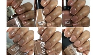 Nude Nail Polishes on Brown Skin [upl. by Other]