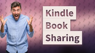 How do I share Kindle books for free [upl. by Aleahc353]