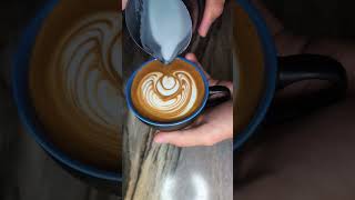 Tulip latte art [upl. by Byers]