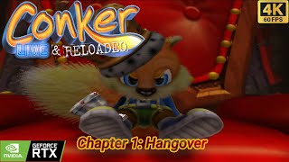 Conker Live amp Reloaded Chapter 1 Hangover Xemu Emulator XBOX Full Game Walkthrough 4K 60FPS [upl. by Liana]