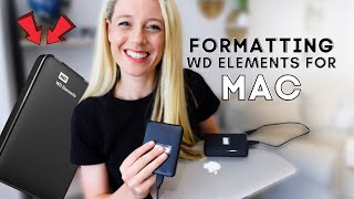 How To Easily Format WD Elements for Mac in 3 Minutes [upl. by Blinni]