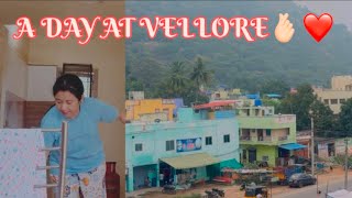 A day at VelloreStaying at Sarathi NagarVellore vlogs [upl. by Norrej]