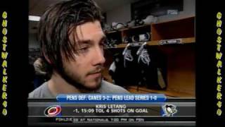 Pittsburgh Penguins  Game 1 PostGame Locker Room Interviews 5182009 [upl. by Yeo]