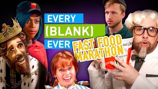 Every Blank Ever Fast Food Marathon [upl. by Karleen]