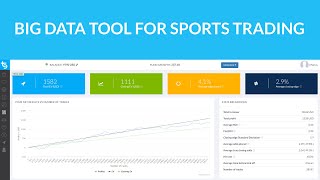 The Big Data Tool for Sports Trading  Trademate Sports Tutorials A Sports Trading Software [upl. by Nnyloj]