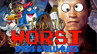 Top 10 WORST DVD  Bluray Covers [upl. by Eicirtap152]