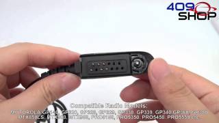 How to choose the Radio Earpiece amp Speaker Microphone PLUG 對講機 [upl. by Yazbak636]