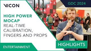 Vicon  GDC 2024  HIGHLIGHTS High Power Mocap [upl. by Eniaral]