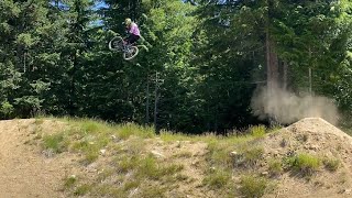 Crabapple Hits 🔺2022  50 Foot Gaps  Whistler Bike Park [upl. by Hole]