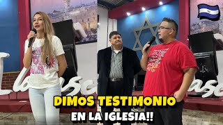 Dimos TESTIMONIO en La IGLESIA 🙏 EL SALVADOR [upl. by Orabla]