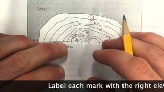 Making Topographic Map Profiles [upl. by Marlow528]