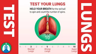 Test Your Lung Capacity  Healthy Lung Test at Home 🫁 [upl. by Oironoh]