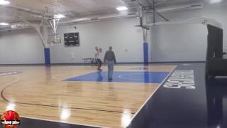 Dirk Nowitzki Shooting One Legged Shots HoopJab NBA Practice [upl. by Aivilys]