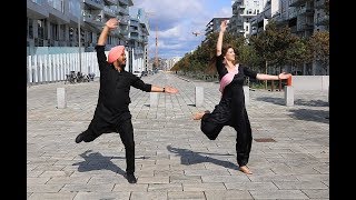 PRADA  JASS MANAK  Bhangra by Christine amp Japnam  DJ Juggy [upl. by Ateekan]