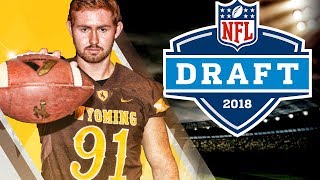 NFL Draft 2018  Kolton Donovan Wyoming [upl. by Ennagroeg]