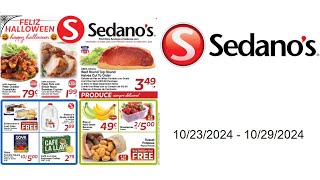 Sedanos Weekly Ad US  10232024  10292024 [upl. by Eedebez615]