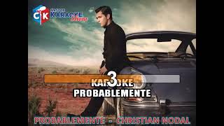 karaoke probablemente christian nodal [upl. by Juan]