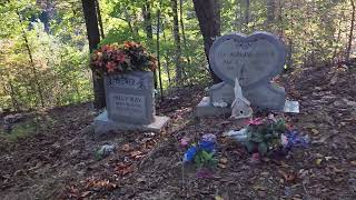 Touring the Spaulding and Salmons cemeteries Old House Branch Jennies Creek Mingo County WV [upl. by Ablasor273]