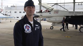 US Air Force Bringing American Traditions Together US Air Force Thunderbirds and Football [upl. by Arza]