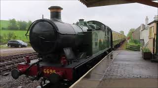 MINEHEAD LEVEL CROSSING AND CHANGES AT WASHFORD WSR 30 APRIL 2024 [upl. by Bertero759]