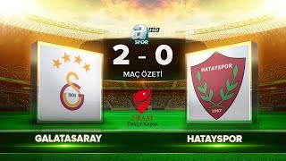 Galatasaray 20 Hatayspor  Maç Özeti [upl. by Resiak]