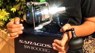 SHIMANO SARAGOSA 8000 REVIEW  put to the test [upl. by Abdella]