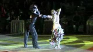 Kiev Dance Festival 2010 Oleg NegrovRyabova Valeriya Samba [upl. by Ariada314]