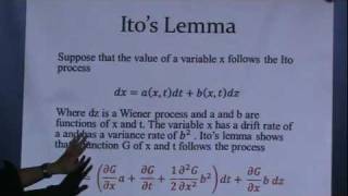 Itos Lemma [upl. by Chadd553]