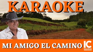 Mi Amigo El Camino  Reynaldo Armas Karaoke [upl. by Hiltan288]