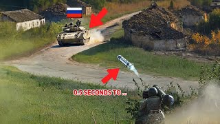 Russian BMP Ambushed While Fleeing from Ukrainian Town [upl. by Gonnella]