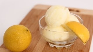 Homemade Lemon Sorbet Recipe  Laura Vitale  Laura in the Kitchen Episode 612 [upl. by Monahon]