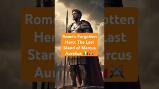 Rome’s Forgotten Hero The Last Stand of Marcus Aurelius 🇮🇹⚔️ didyouknow facts history [upl. by Anoyek]